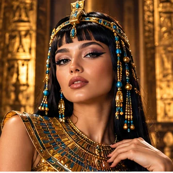 KI-Stilbeispiel historisches Ägypten