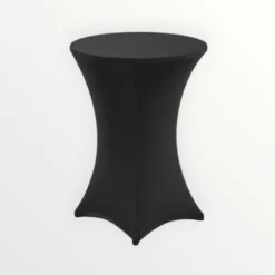 Stehtischhusse 70cm schwarz