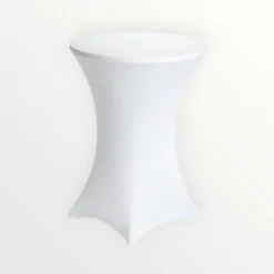 Stehtischhusse 70cm weiß