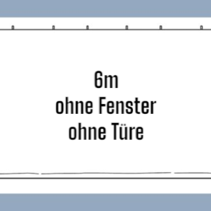 Faltpavillon Zubehör Seitenteil 6m