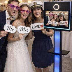 Premium Fotobox Photobooth LED - Flatpaket