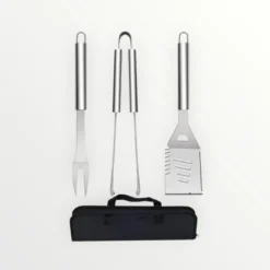 Grillbesteck Set 3-teilig in Tasche