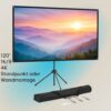 Leinwand 120 Zoll für Beamer mieten